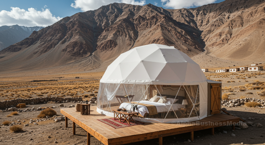 glamping as a growing trend